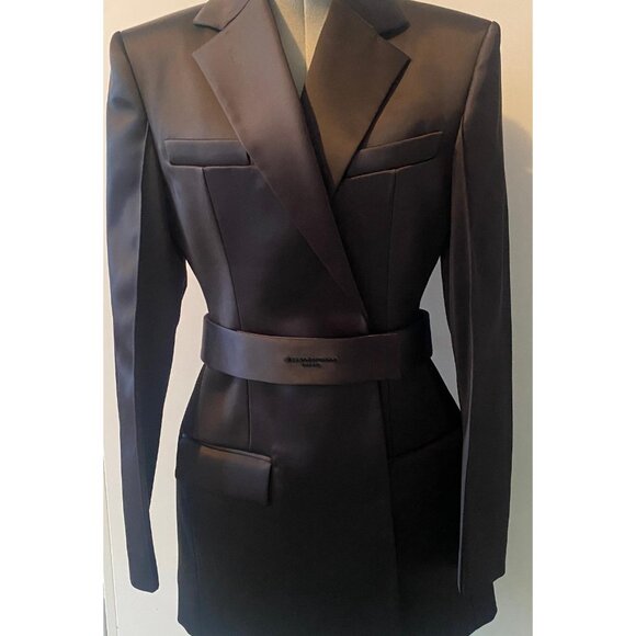 Alexander Wang Belted Blazer Mini Dress - SZ: 4 - Picture 5 of 6